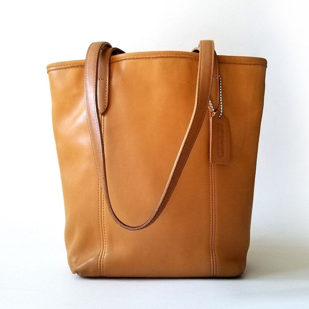 Vintage Coach Legacy Lunch Tote Bag Camel #9077